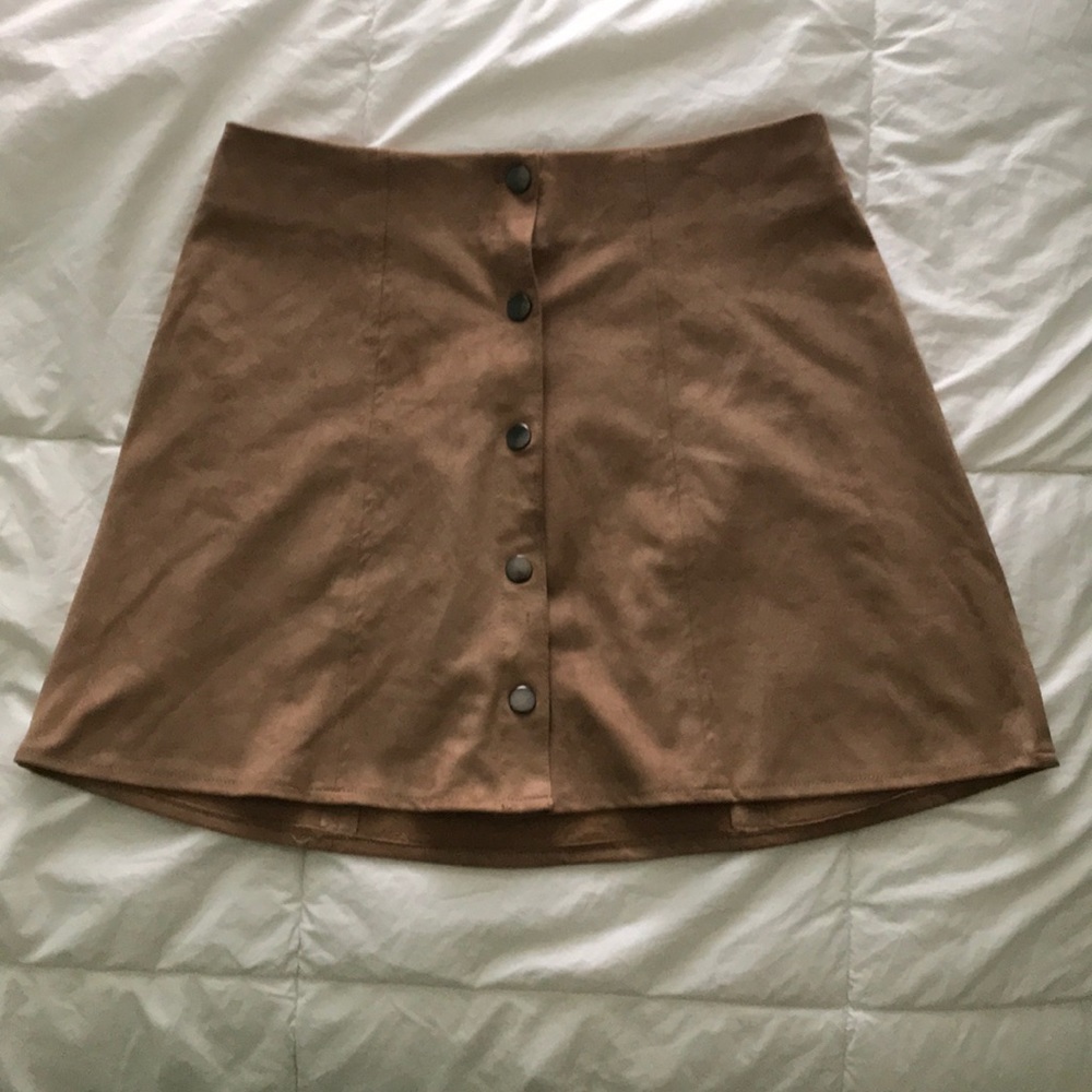 Pac sun button up skirt